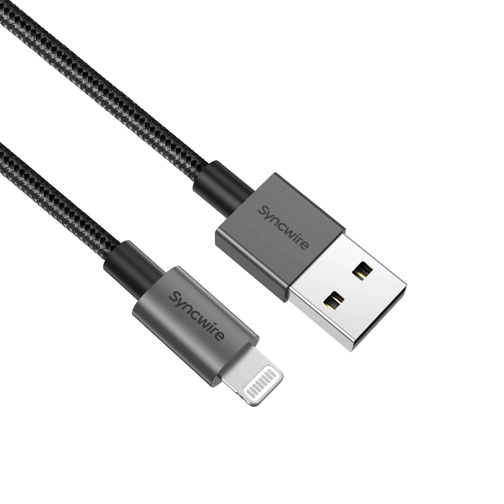 USB-Aケーブルへの雷ナイロン編組MFi C89